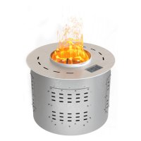 Vepo Round 400 - автоматический электрокамин с 3D-эффектом огня