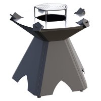 Корона 5У - очаг-гриль для приготовления пищи на открытом воздухе