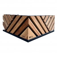 Каскад 30 - обливное устройство с деревянным кожухом, дизайн Woodson