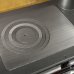 Rosetta BII Maiolica BO - кухонная плита с конфорками и духовкой, бордовая