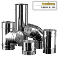 PRIMA PLUS - одноконтурный дымоход из нержавеющей стали