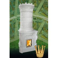 Danilo (Данила) - Шикарная камин-печь с изогнутыми колоннами