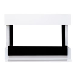 Cube (Куб) - портал в цвете Белый с черным для очага Astra 36