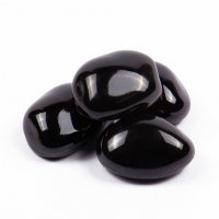 Декоративные керамические камни SteelHeat черные S