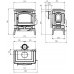 Isetta EVO - Современная печка с корпусом из качественного чугуна